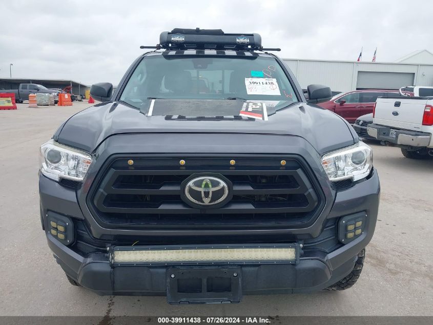 2020 Toyota Tacoma Sr VIN: 3TYRX5GN3LT004230 Lot: 39911438