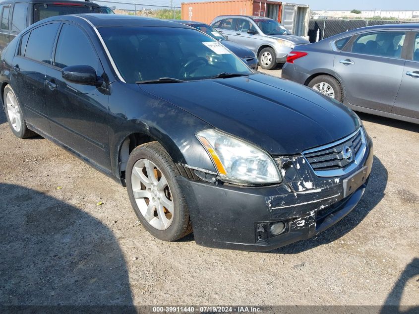 2007 Nissan Maxima 3.5 Se VIN: 1N4BA41E37C821339 Lot: 39911440