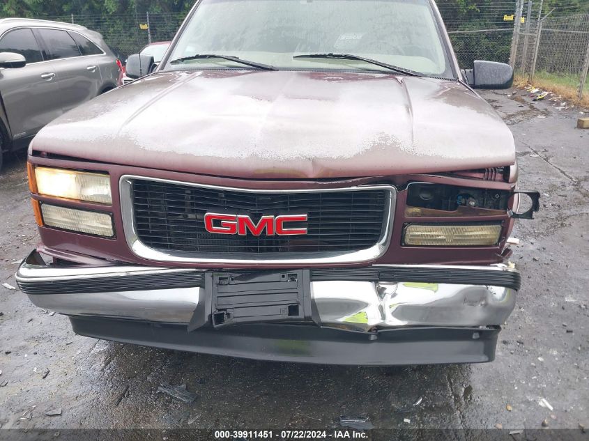 1997 GMC Suburban 1500 Sl VIN: 1GKEC16R7VJ726033 Lot: 39911451