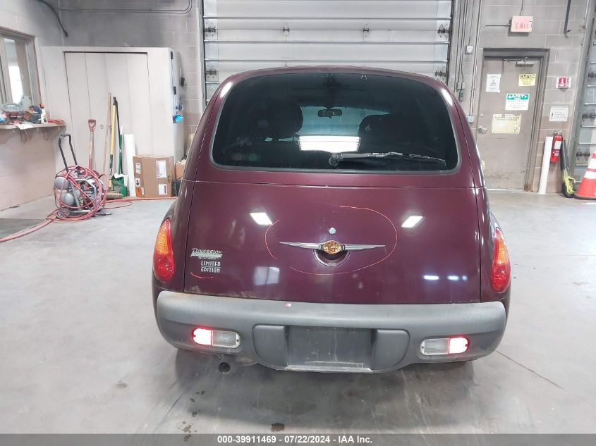 2001 Chrysler Pt Cruiser VIN: 3C8FY4BB01T605051 Lot: 39911469