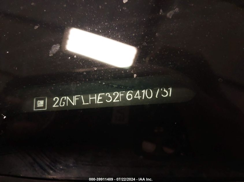 2GNFLHE32F6410731 2015 Chevrolet Equinox Ltz