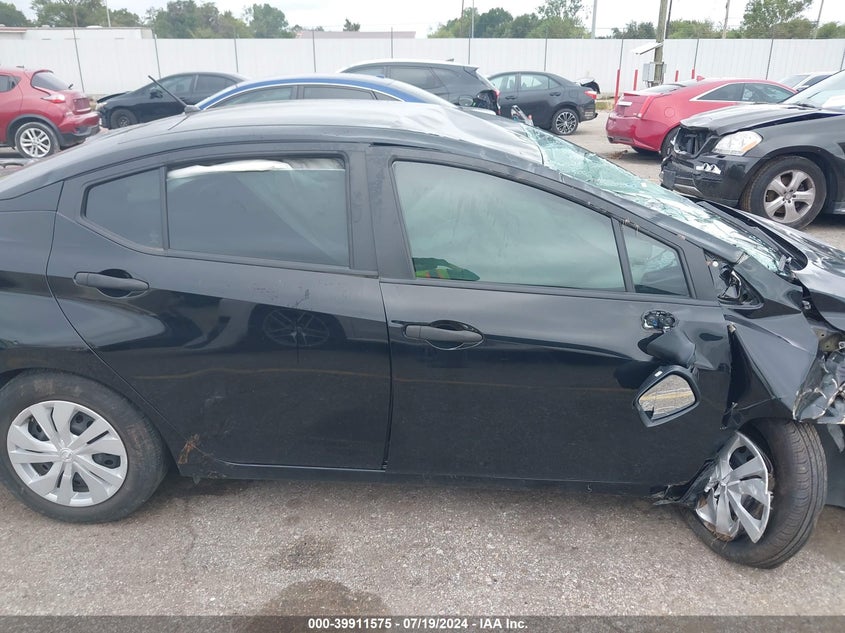 2021 Nissan Versa S Xtronic Cvt VIN: 3N1CN8DV5ML858739 Lot: 39911575