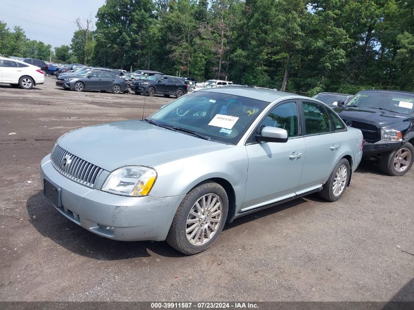 2006 Mercury Montego Premier VIN: 1MEFM42146G614897 Lot: 39911587