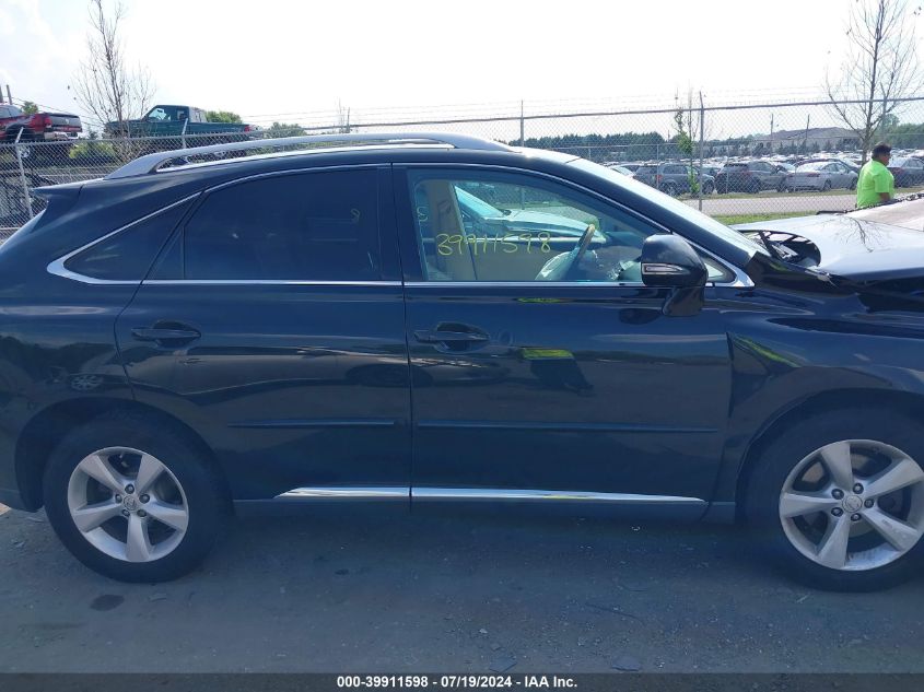 2012 Lexus Rx 350 VIN: 2T2BK1BA2CC153693 Lot: 39911598