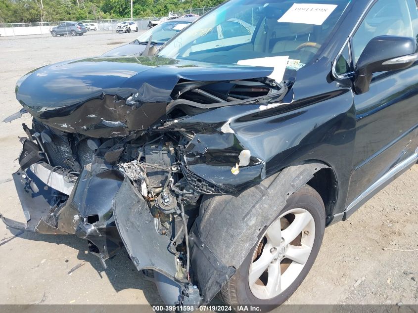 2012 Lexus Rx 350 VIN: 2T2BK1BA2CC153693 Lot: 39911598