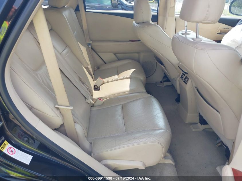 2012 Lexus Rx 350 VIN: 2T2BK1BA2CC153693 Lot: 39911598