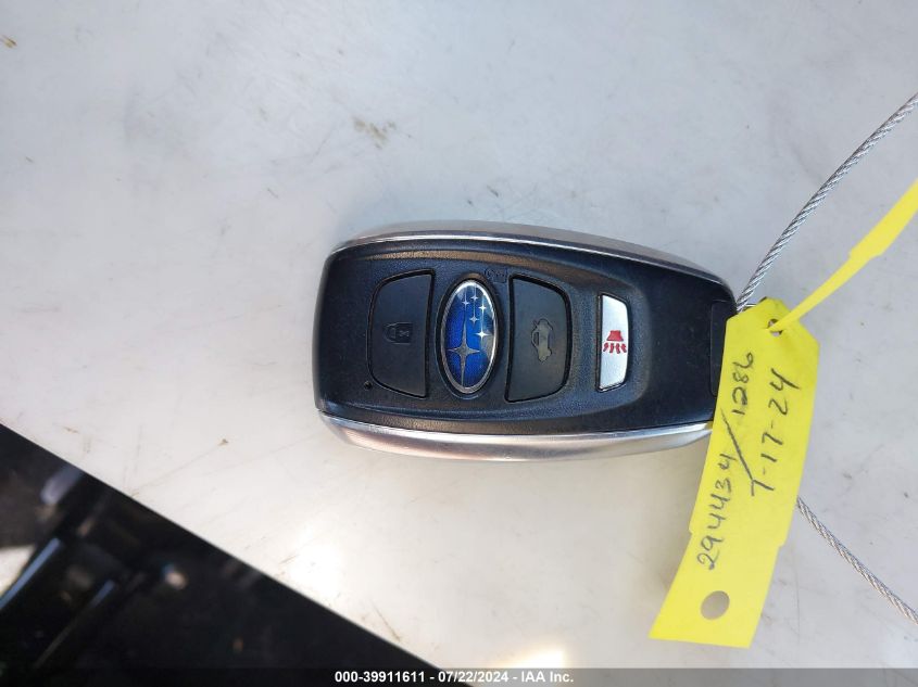 2017 Subaru Forester 2.5I Touring VIN: JF2SJAWC7HH486589 Lot: 39911611