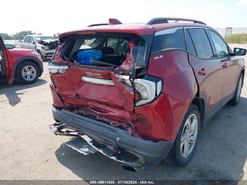 2018 GMC Terrain Sle VIN: 3GKALMEX1JL131701 Lot: 39911635