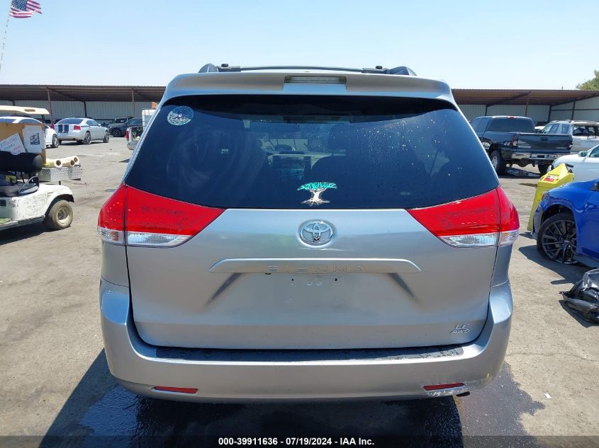 2012 Toyota Sienna Le 7 Passenger VIN: 5TDJK3DC1CS032073 Lot: 39911636