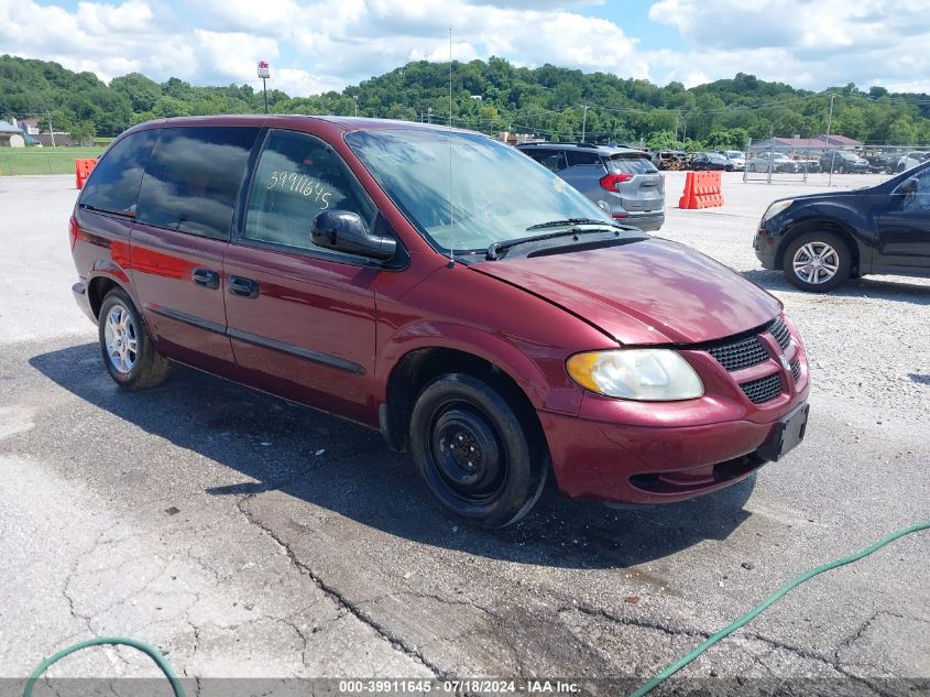 2003 Dodge Caravan Se VIN: 1D4GP25383B184270 Lot: 39911645