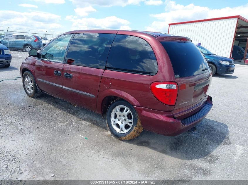 2003 Dodge Caravan Se VIN: 1D4GP25383B184270 Lot: 39911645