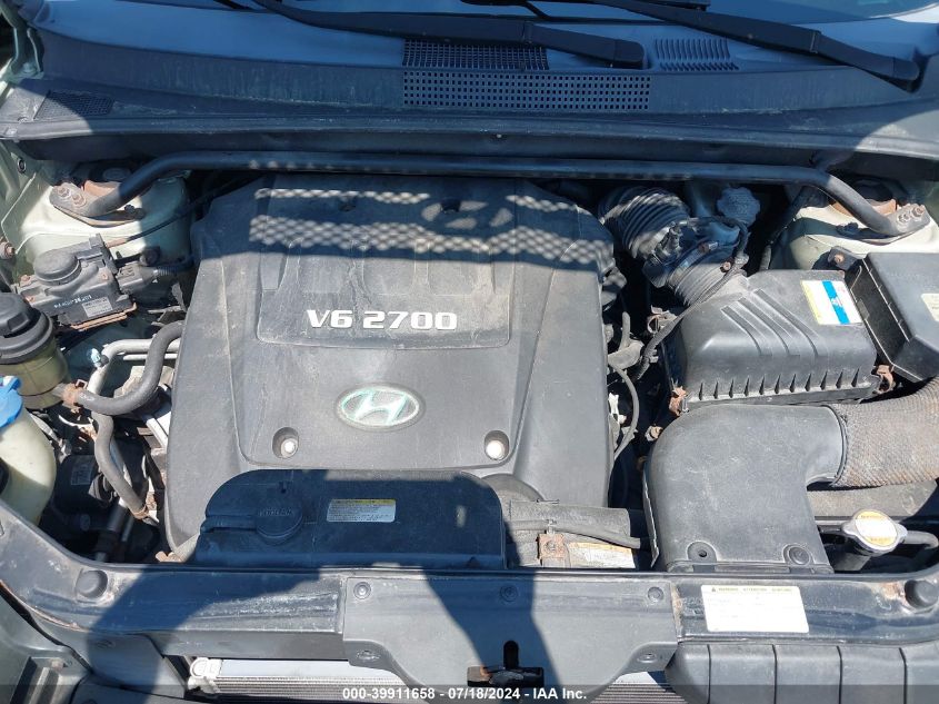 2007 Hyundai Tucson Limited/Se VIN: KM8JN12D17U639353 Lot: 39911658