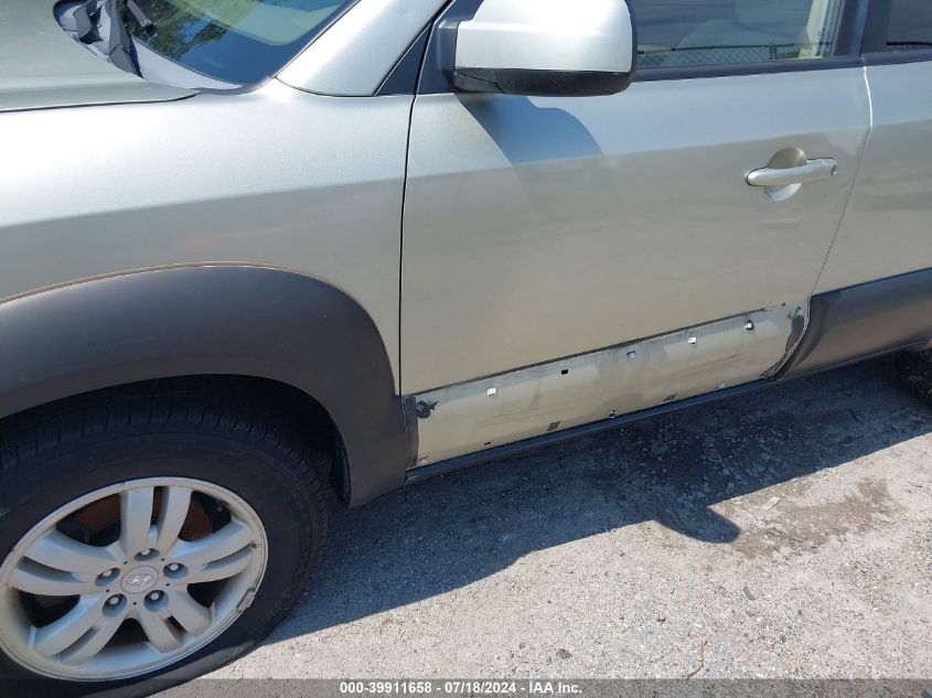 2007 Hyundai Tucson Limited/Se VIN: KM8JN12D17U639353 Lot: 39911658