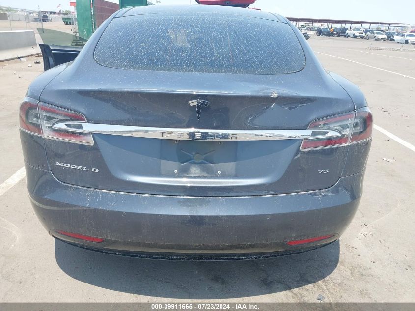 2016 Tesla Model S VIN: 5YJSA1E17GF156013 Lot: 39911665