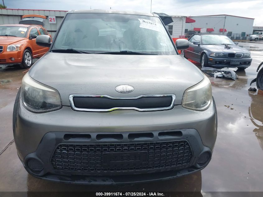 2014 Kia Soul VIN: KNDJN2A21E7040670 Lot: 39911674