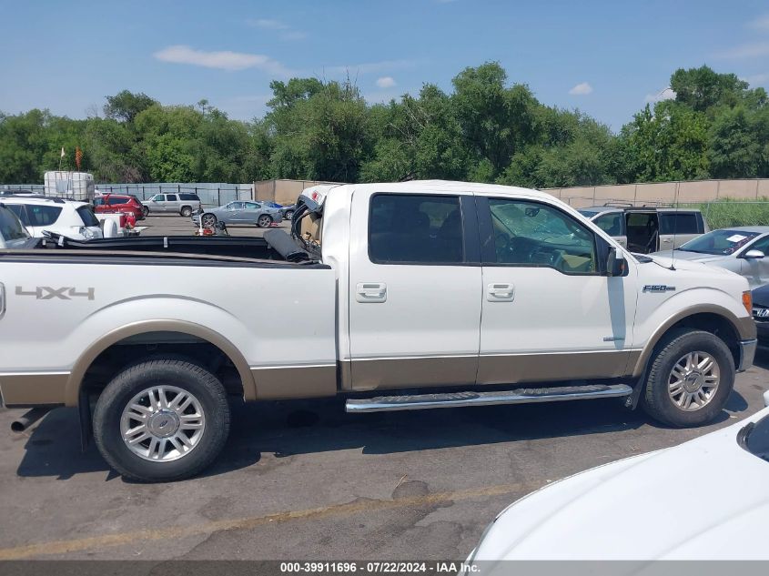 2011 Ford F-150 Lariat VIN: 1FTFW1ET4BFC58944 Lot: 39911696