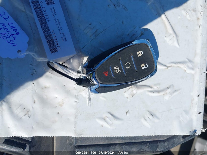 2022 Chevrolet Malibu Lt VIN: 1G1ZD5ST6NF130667 Lot: 39911700