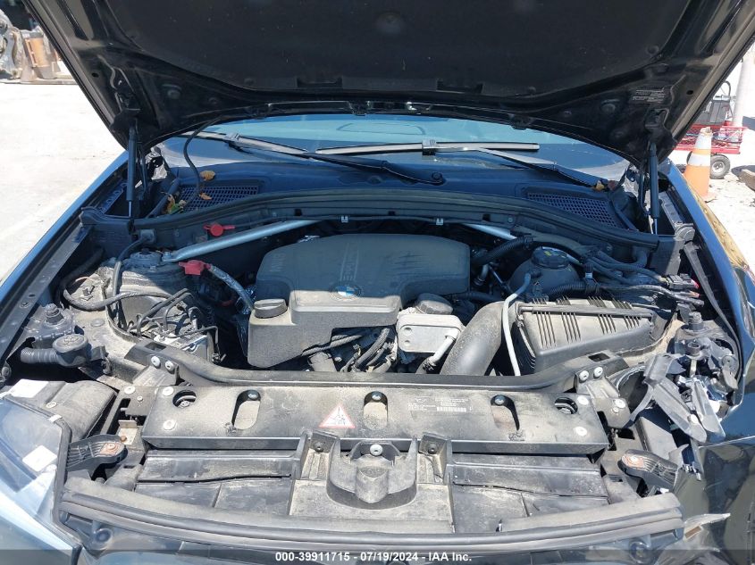 2015 BMW X3 xDrive28I VIN: 5UXWX9C59F0D47144 Lot: 39911715