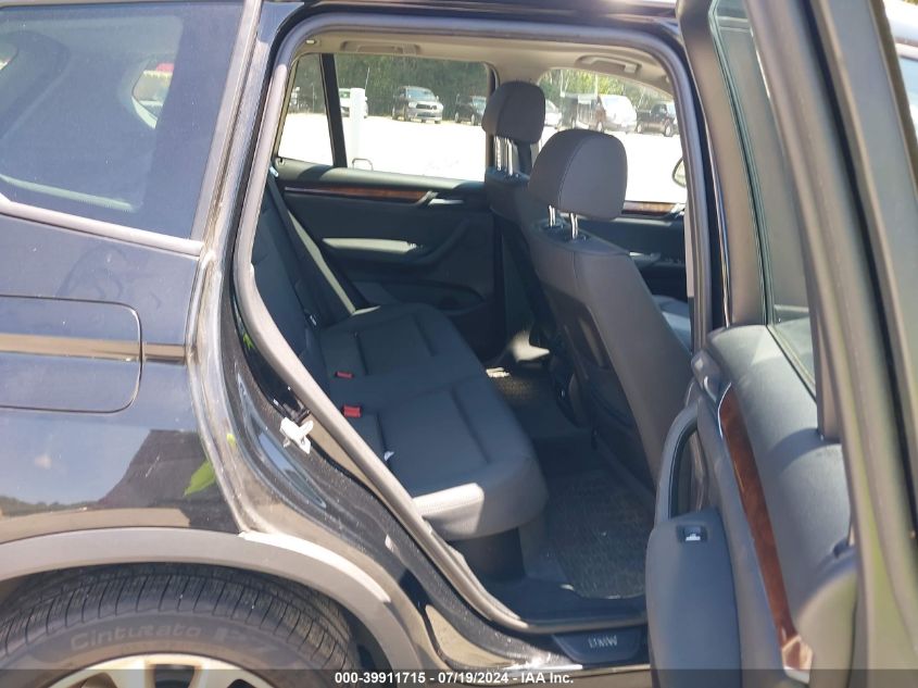 2015 BMW X3 xDrive28I VIN: 5UXWX9C59F0D47144 Lot: 39911715