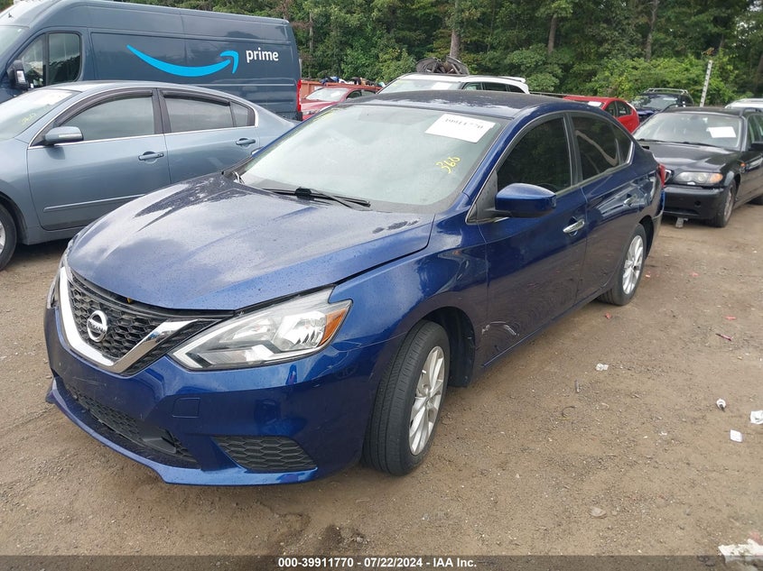 VIN 3N1AB7AP5KY324799 2019 NISSAN SENTRA SV