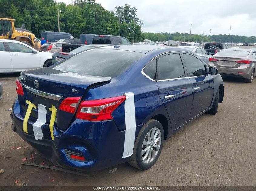VIN 3N1AB7AP5KY324799 2019 NISSAN SENTRA SV