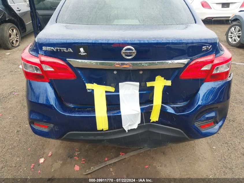 2019 Nissan Sentra Sv VIN: 3N1AB7AP5KY324799 Lot: 39911770