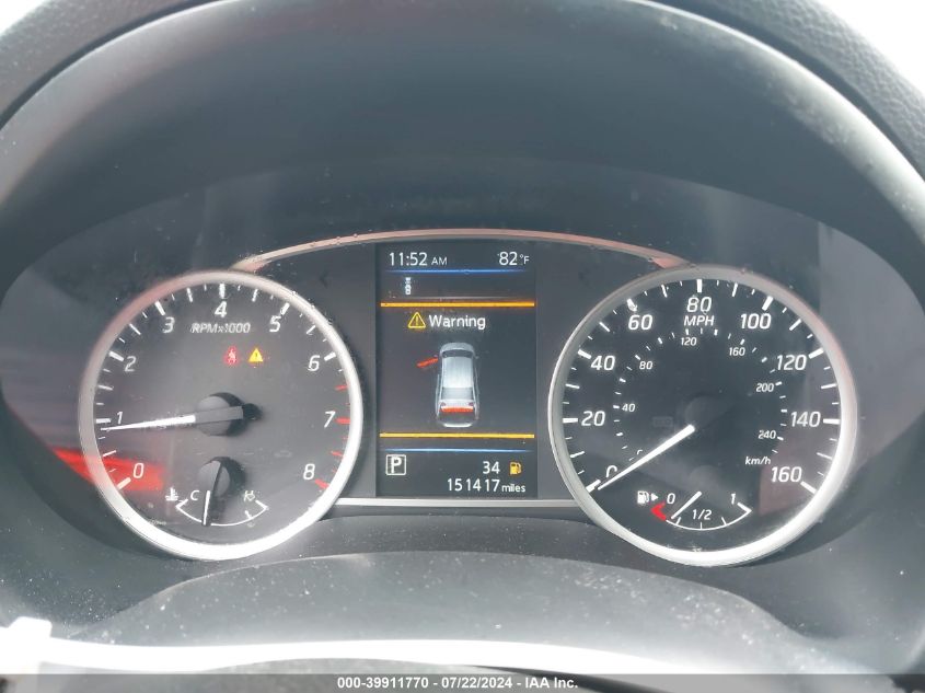 2019 Nissan Sentra Sv VIN: 3N1AB7AP5KY324799 Lot: 39911770