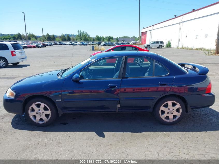 2006 Nissan Sentra 1.8S VIN: 3N1CB51D36L558901 Lot: 39911772