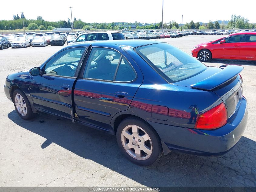 2006 Nissan Sentra 1.8S VIN: 3N1CB51D36L558901 Lot: 39911772