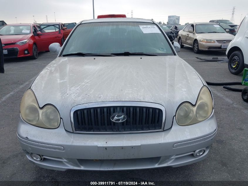 2004 Hyundai Sonata Gls/Lx VIN: KMHWF35H54A016781 Lot: 39911791