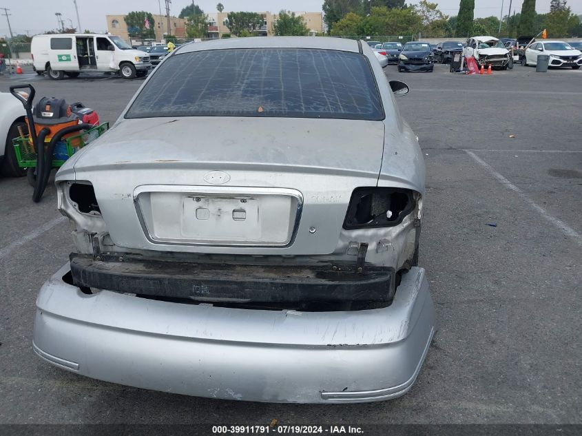 2004 Hyundai Sonata Gls/Lx VIN: KMHWF35H54A016781 Lot: 39911791