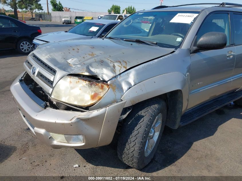 2004 Toyota 4Runner Sr5 V6 VIN: JTEBU14R240048290 Lot: 39911802