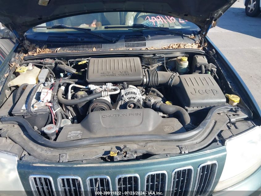 2001 Jeep Grand Cherokee Limited VIN: 1J4GW58N41C626087 Lot: 39911822