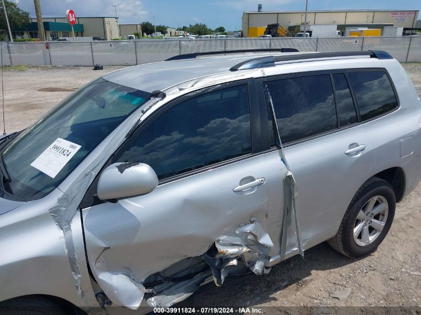 2008 Toyota Highlander VIN: JTEDS41A182016469 Lot: 39911824