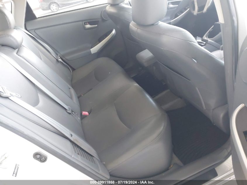 2010 Toyota Prius Iv VIN: JTDKN3DU6A0021087 Lot: 39911858