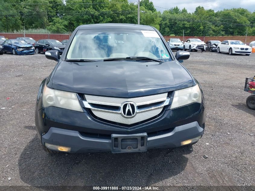 2008 Acura Mdx Technology Package VIN: 2HNYD28358H524750 Lot: 39911885