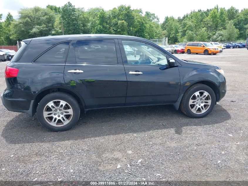 2008 Acura Mdx Technology Package VIN: 2HNYD28358H524750 Lot: 39911885