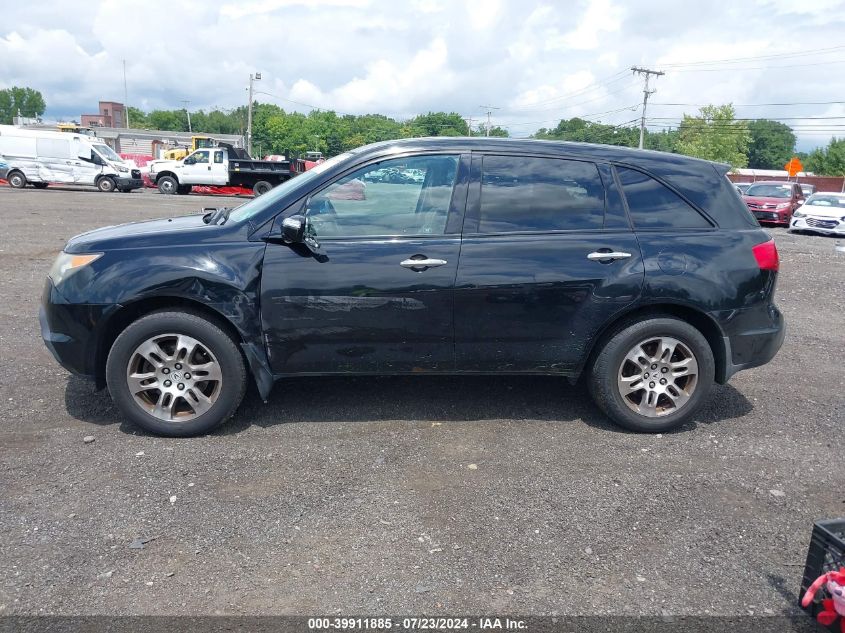 2008 Acura Mdx Technology Package VIN: 2HNYD28358H524750 Lot: 39911885