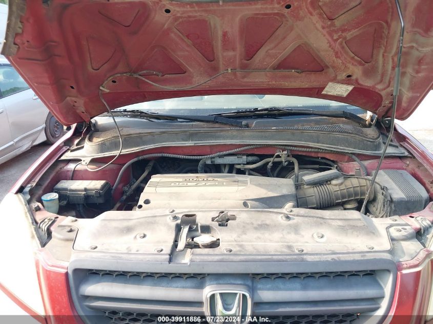 2004 Honda Pilot Exl VIN: 2HKYF18574H572117 Lot: 39911886