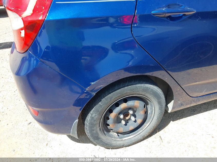 2015 Hyundai Accent Gs VIN: KMHCT5AE0FU220991 Lot: 39911892