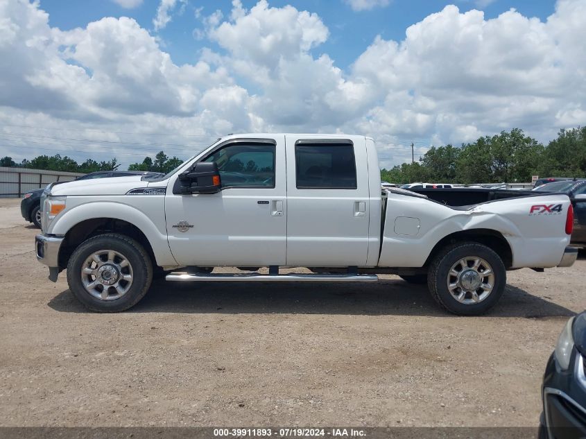 2014 Ford F-250 Lariat VIN: 1FT7W2BT8EEB62162 Lot: 39911893