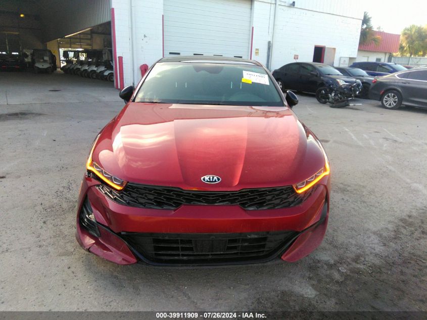 2021 Kia K5 Gt-Line VIN: 5XXG64J2XMG080092 Lot: 39911909