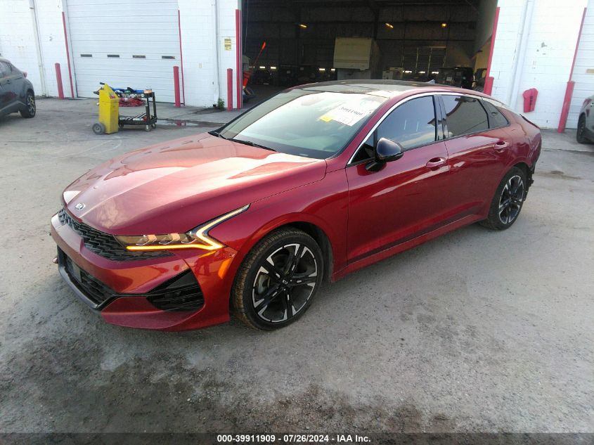 2021 Kia K5 Gt-Line VIN: 5XXG64J2XMG080092 Lot: 39911909