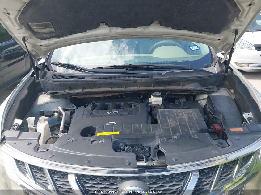 2011 Nissan Murano Le VIN: JN8AZ1MU5BW066688 Lot: 39911917