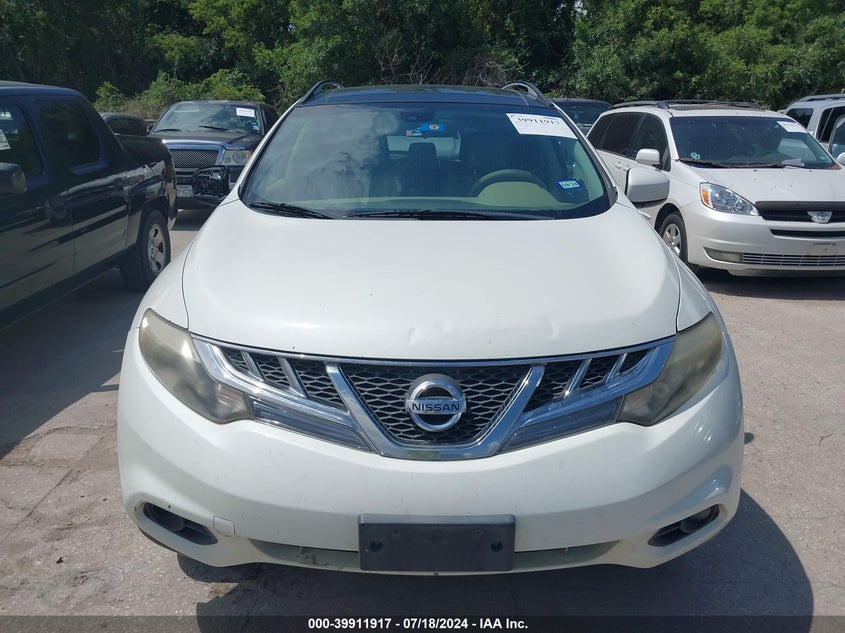 2011 Nissan Murano Le VIN: JN8AZ1MU5BW066688 Lot: 39911917