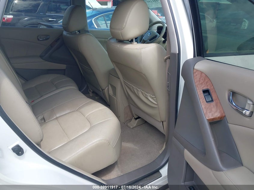 2011 Nissan Murano Le VIN: JN8AZ1MU5BW066688 Lot: 39911917