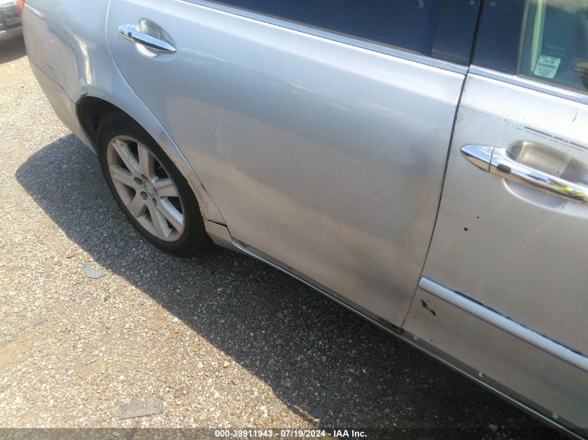 2007 Lexus Es 350 350 VIN: JTHBJ46GX72132116 Lot: 39911943