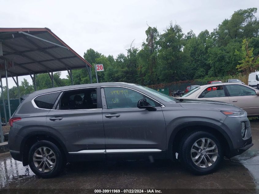 2020 Hyundai Santa Fe Se VIN: 5NMS23AD5LH173507 Lot: 39911969