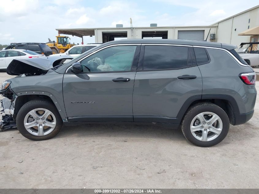 2024 Jeep Compass Sport VIN: 3C4NJDAN0RT581763 Lot: 39912002