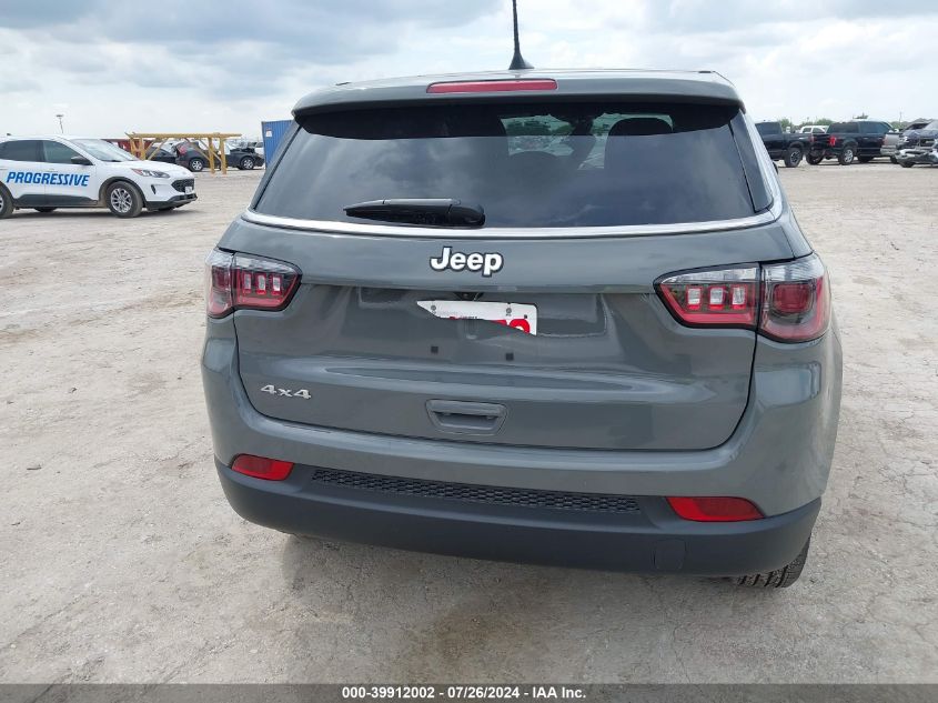 2024 Jeep Compass Sport VIN: 3C4NJDAN0RT581763 Lot: 39912002